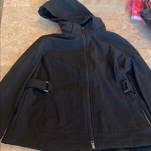 Free Country Women's Black Hooded Ski Jacket